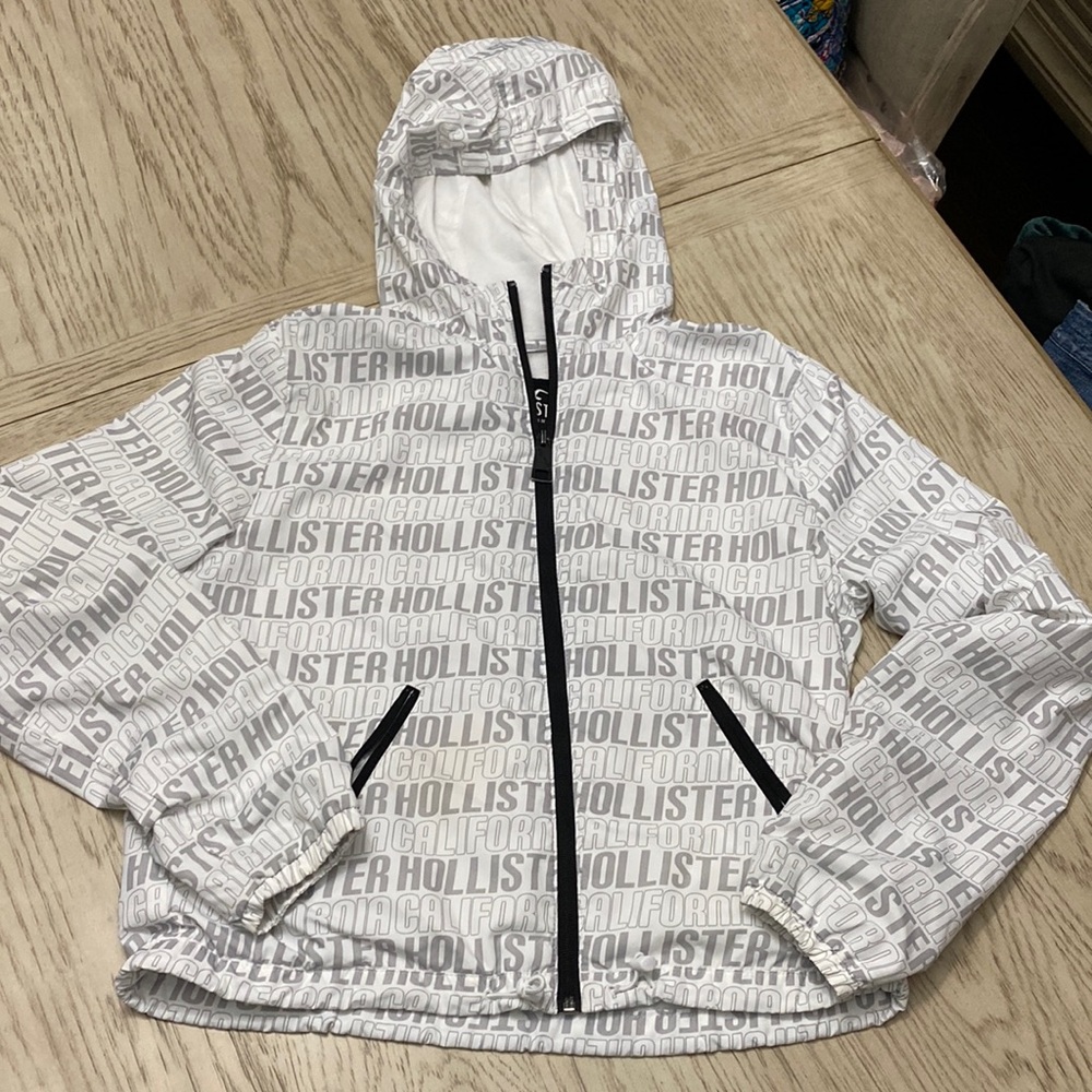 Hollister rain jacket